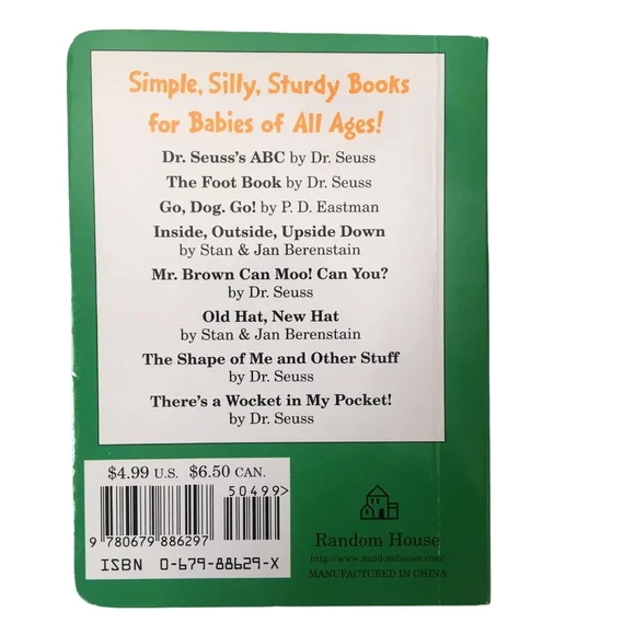 Bundle: beginner books, 1 fish 2 fish by Dr Seuss, and 2 more books. New - Picture 5 of 7